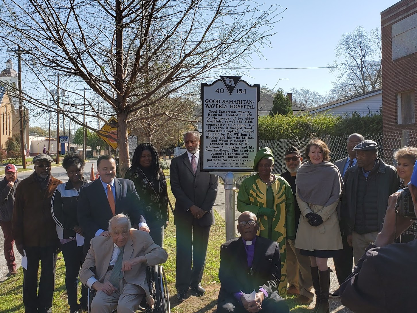 Good Samaritan Waverly Hospital Marker Dedication