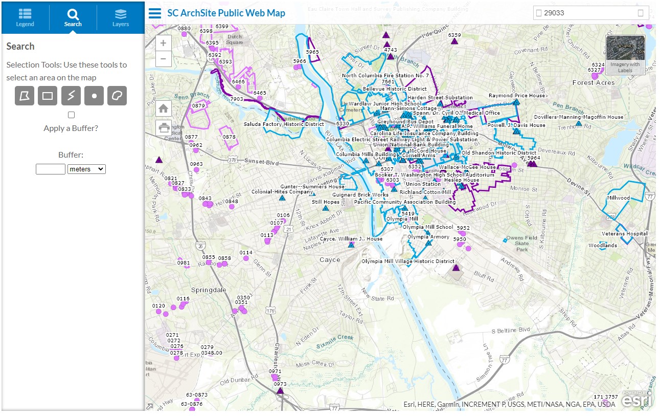 Public View Mode Map Window